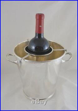 Vintage Asprey & Co London Silverplate Wine Cooler Ice Bucket