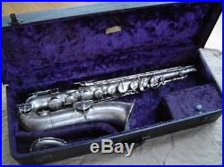 Vintage Buescher True Tone Silver Plate Bb Tenor Sax