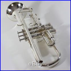Vintage Calicchio Bb Trumpet, #9 Lead Pipe & #3 Bell, New Silver Plating