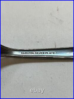 Vintage Carlton Silver plate Spoons Girl Names Set of 5