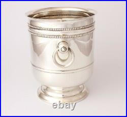 Vintage Christofle France Silver Plate Ice Bucket Pail c1940