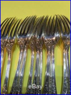 Vintage Christofle Marly Dinner Fork 8 1/2 Great Conditions