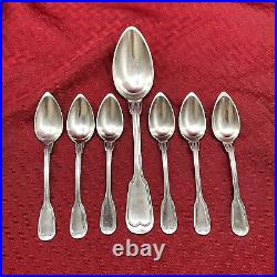 Vintage Christolfe Chinon Silverplate Spoons Set Of 7