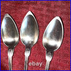 Vintage Christolfe Chinon Silverplate Spoons Set Of 7