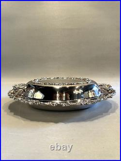 Vintage Community Silver Plate 2 pc Oval Vegetable Server