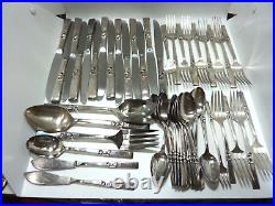 Vintage Community Silver plate silverware set-50 Pieces Coronation pattern