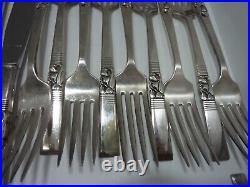 Vintage Community Silver plate silverware set-50 Pieces Coronation pattern