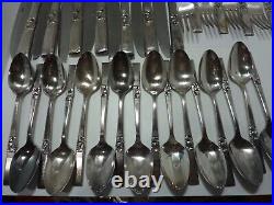 Vintage Community Silver plate silverware set-50 Pieces Coronation pattern