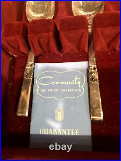 Vintage Community Silverplate Flatware Set-53 pieces