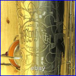 Vintage Conn New Wonder Series I Tenor Sax #131252 1924 Silver Plated