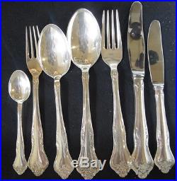 Vintage Danish Cohr Riberhus Silver Plate Cutlery Set 12 person Jacobsen