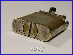 Vintage Dunhill Petrol Lighter 1952 Silver Plated