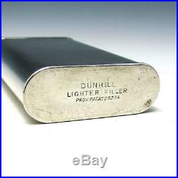 Vintage Dunhill Silver Plated LIGHTER FILLER Petrol Lighter Fluid Dispenser Can