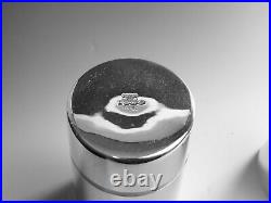 Vintage ENGLISH Silver Plate HARRODS Cocktail Shaker 11 1/4