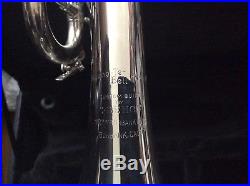 Vintage Early Chicago Benge with Burbank Bell Trumpet silver plate MAKE AN OFFER