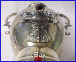Vintage Electric Silver Plate SAMOVAR Tea Pot Server