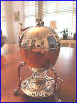 Vintage English Silver Plated Egg Coddler By Carrington & Co, Ltd