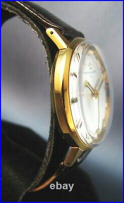 Vintage Eterna Matic 1000 14k Gold Plated Automatic Mens Watch 17j