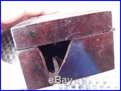 Vintage Extra Rare Rotbart Mond-Extra RFB razor silver plate bakelite case