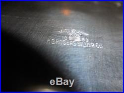 Vintage! F. B. Rogers 6 Pc. Footed Silver plate Tea Coffee Set