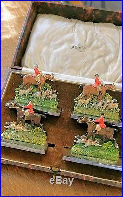 Vintage Fox Hunt place card holders