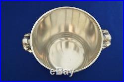 Vintage French Christofle Champagne Bucket Ice Wine Cooler Silver Plate