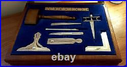 Vintage Full Sized Set of Silver Plated Masonic Working Tools (probably Spencer)