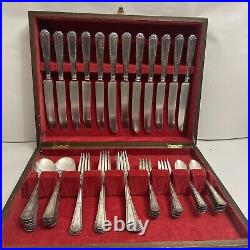 Vintage GORHAM EP Flatware, 60 Pieces, Pat. 1923 S Serving For 12 Silver Plate