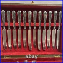 Vintage GORHAM EP Flatware, 60 Pieces, Pat. 1923 S Serving For 12 Silver Plate