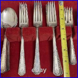 Vintage GORHAM EP Flatware, 60 Pieces, Pat. 1923 S Serving For 12 Silver Plate