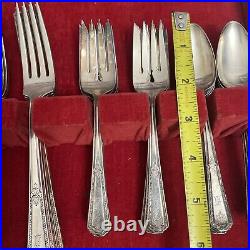 Vintage GORHAM EP Flatware, 60 Pieces, Pat. 1923 S Serving For 12 Silver Plate