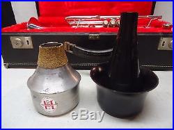 Vintage Getzen Capri (Silver or Silverplate) Bb Trumpet (withorig. Case & more)