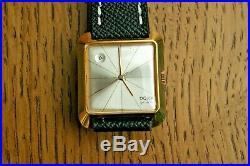 Vintage Gold Plated Doxa Grafic Wrist Watch