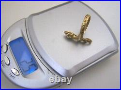 Vintage Gold Plated Solid Sterling Silver Snake Cobra Serpent Ring Size M 6 Rare