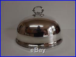 Vintage Goldsmiths & Silversmiths Silver Plated Meat Dome No 2
