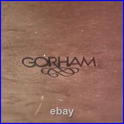 Vintage Gorham Albemarle 64 Pc Silver Plated Flatware Set Original Box EP Korea