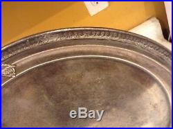 Vintage Gorham Biltmore Miami Silver Soldered Tray 1926 Rare Unique Collectable