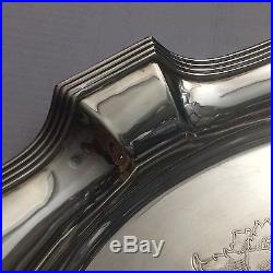 Vintage Gorham Plymouth YC1038 25 Tea Service Tray Silver Plate Excellent