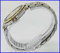 Vintage Gucci 9700M Stainless Steel & 18K Gold Plated Mens Watch