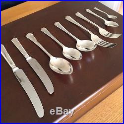 Vintage Harrods Silver Plated EPNS A1 Canteen of Cutlery Set 71 Pieces