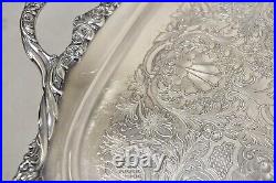Vintage Heritage 1847 Rogers Bros 9498 Silver Plated Serving Platter Tray