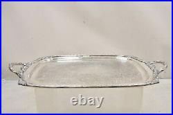 Vintage Heritage 1847 Rogers Bros 9498 Silver Plated Serving Platter Tray