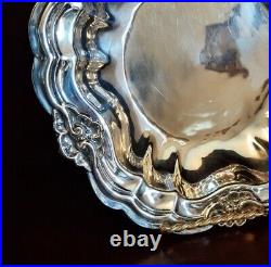 Vintage Industria Peruana Siam Silver 900 Serving Plate 9 Awesome 270g Bowl