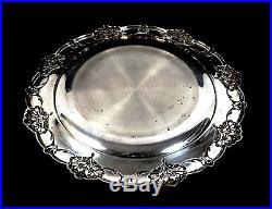 Vintage International. 925 Sterling Silver PLATE 396 Grams Not Weighted #8051