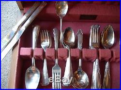 Vintage King Edward & Lady Betty Silverplate Flatware & More 110 + pieces