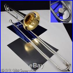 Vintage King H. N. White 2B Liberty Trombone Legend Original Silver Plate