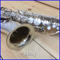 Vintage King Silver Plated Zephyr Alto Saxophone Fully Restored & Magnificent