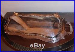Vintage. Large Silver Tray. Rectangular. Really Nice