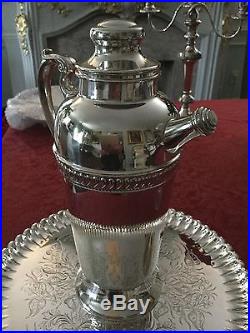 Vintage Lehman Brothers Silver Plated Cocktail Shaker