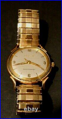 Vintage M2(1962)Bulova Self Winding Wrist Watch Working 10K R. G. Plate